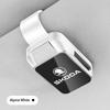 Car Sticker Car Interior Sun Visor Eyeglasses Holder Sunglasses Clip For Skoda Octavia Kodiaq Fabia Vrs Superb Karoq Yeti Rapid ukm344