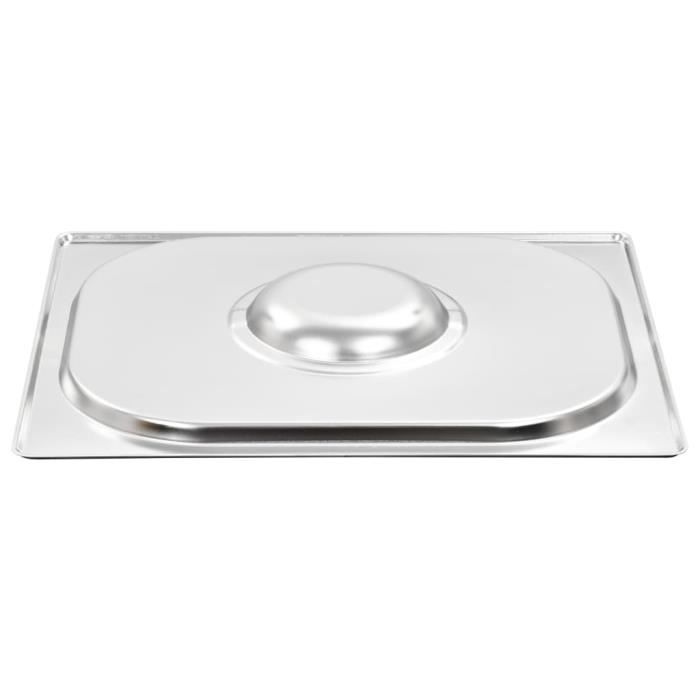 Tray Lids 2 Pcs GN 1/2 Stainless Steel
