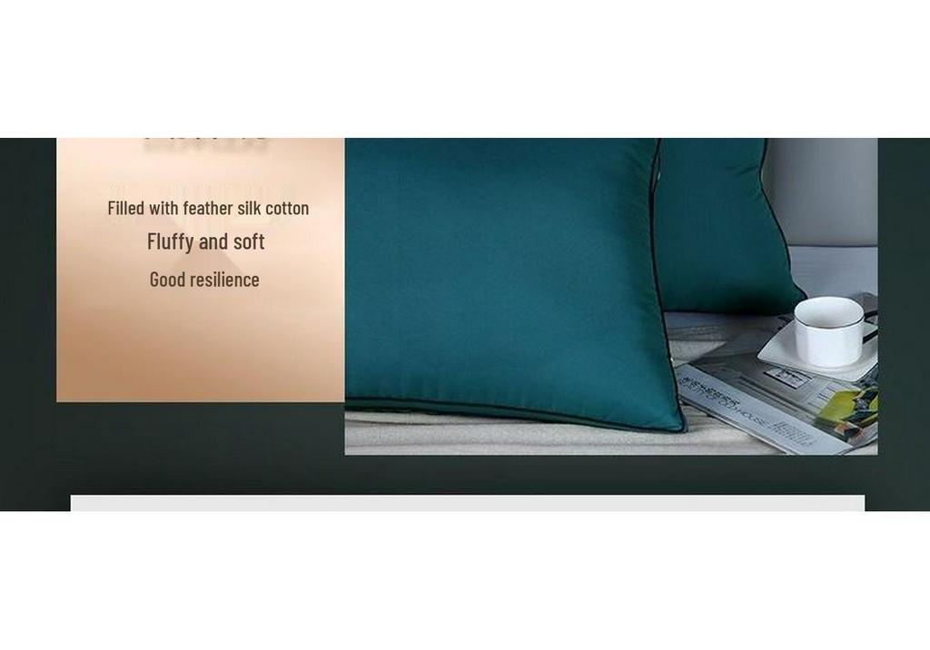 Orthopedic Cervical Support Pillow Set - 2 Pieces for Adults, Maintains Shape, Promotes Sleep & Protects Spine.