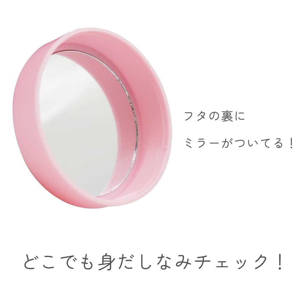 POCKET PACT hårbørste med med for å gå med praktisk for å gå til å gå hårpleie glatt lett speil, lokk, ut, bærbar, lett, liten,