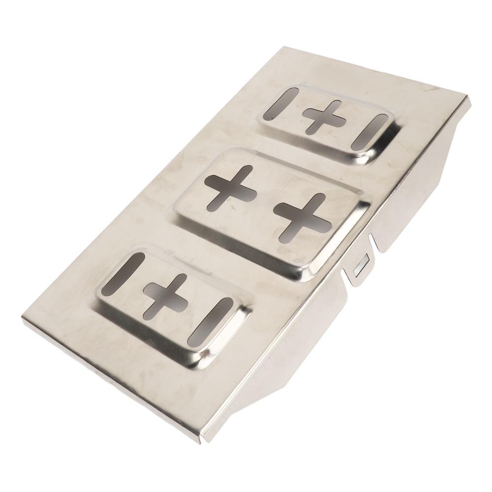 Stainless Steel Car Battery Tray 193 x 345mm Battery Mounting Tray Battery Securing