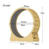 High-Fiber Silent Cat Treadmill: Colorful Noise-Reducing Fitness Wheel for Cats
