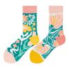 Asymmetric Colorful Christmas Cotton Socks for Couples