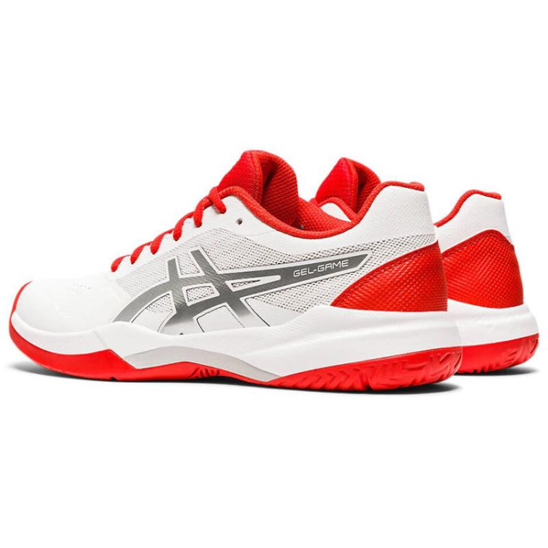 ASICS Gel Game 7 'White Red' Women's Sneakers 1042A036-105