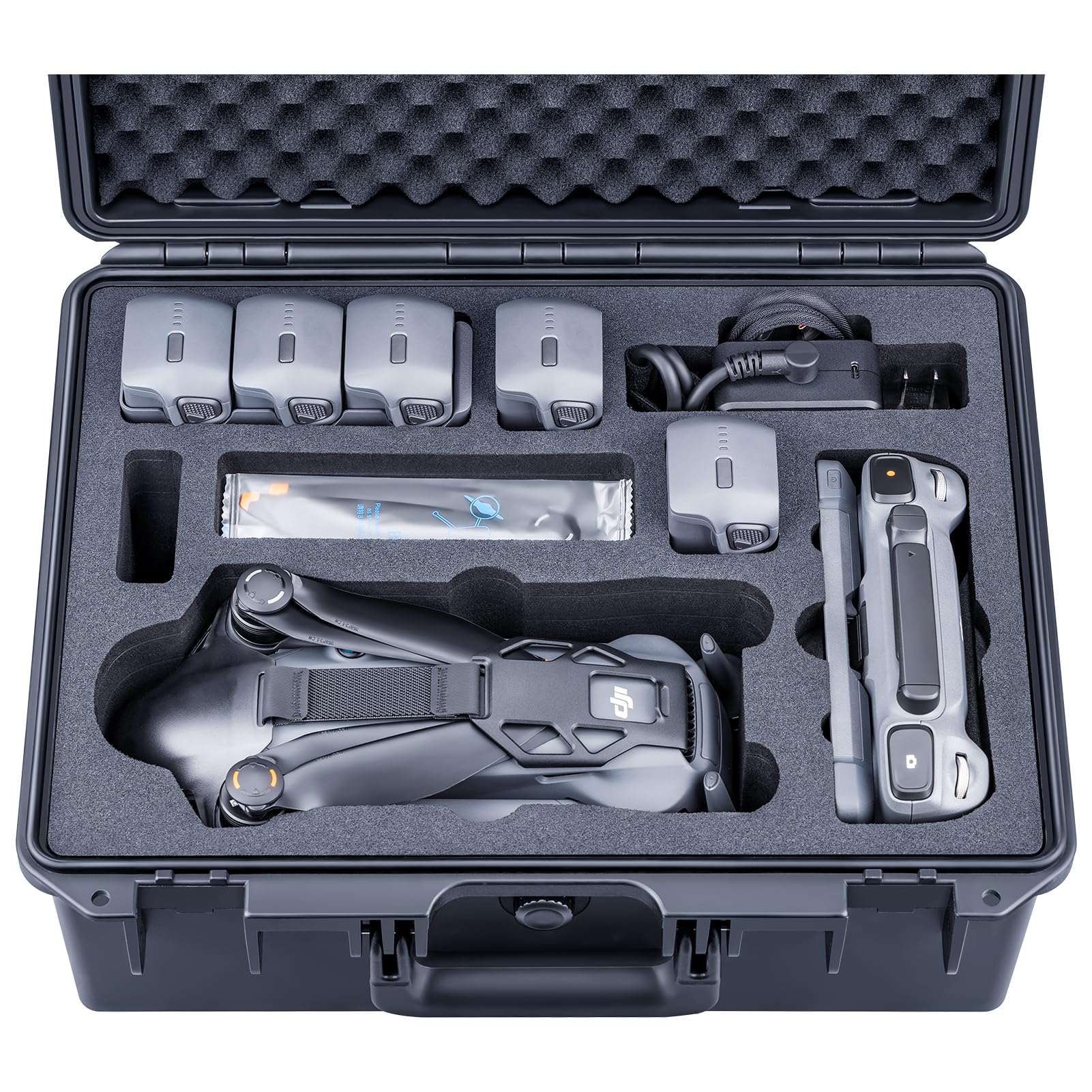 

Водонепроникний кейс Lykus Titan M400 для DJI Mavic 4 Pro Fly Combo та пульта дистанційного керування DJI RC Pro вміщує до 6 додаткових/Creator 2/RC2 контролерів, [Тільки кейс]