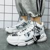 New Men's Shoes for Autumn and Spring Basketball and Running Shoes for Middle School Students Casual Shoe for Teenagers Dad Shoe