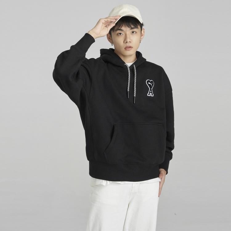 Puma X Ami Hoodie 'Black' Men's 536231-01