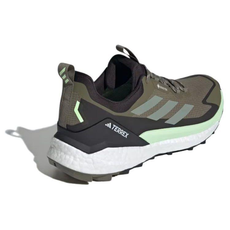 Adidas Terrex Free Hiker 2.0 Low GORE-TEX Olive Strata Silver Green Pánské tenisky Core-Black IE5104