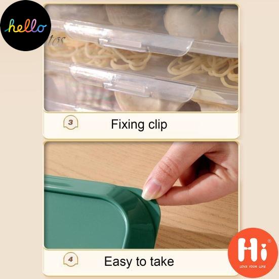 Organizér na knedlíky Stohovatelné Uchovávání chladu PP Organizér do chladničky Kuchyňské potřeby pro pohodlné použití