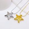 Fashion Design Big Star Necklace Female Personality Simple Temperament Titanium Steel Collarbone Chain Does Not Fade Versatile