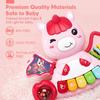 Toys Baby Boys Girls Activity Early Learning Educational Toys Unicorn Musical Light Infant Piano Toys Music Instrument Gift
