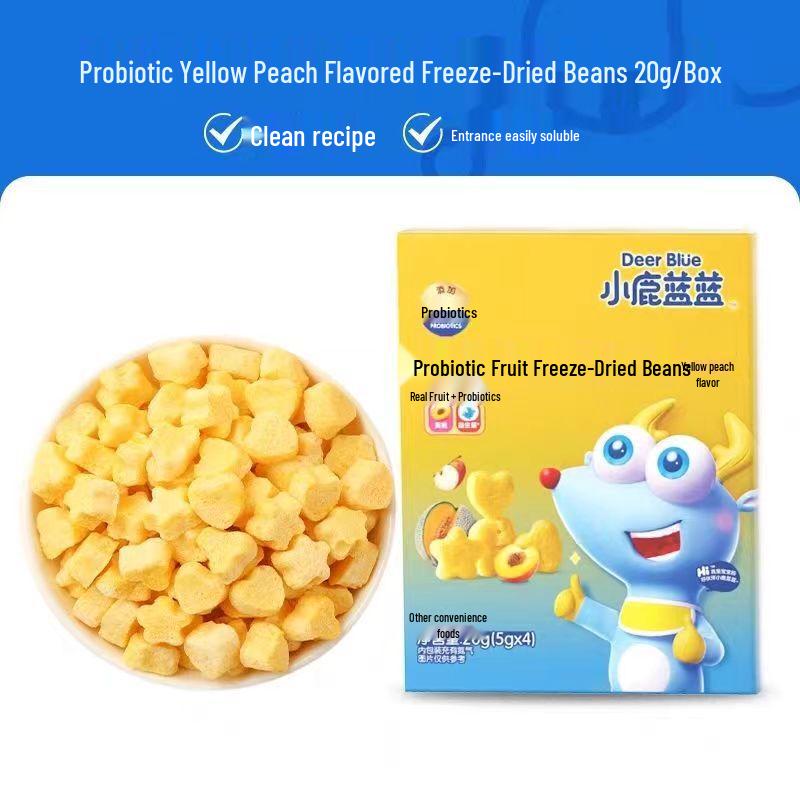 Little Deer Blue Blue Probiotic Strawberry Fruit Drops
