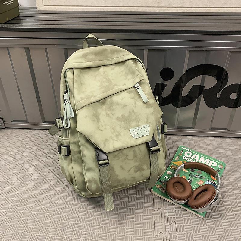Schoolbag College Style High Value Backpack Versatile Japanese Junior High School Girls Backpack College Student Simple Large Capacity School Bag