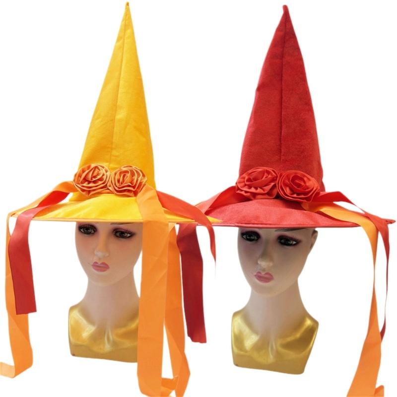 Lightweight Pointed Witch Hat With Stylish Design Halloween Costumes Accessories Comfortable Clothing Accessory