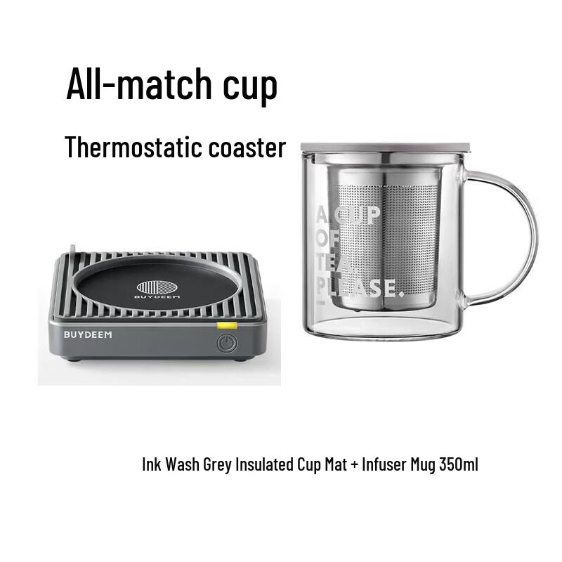 Buydeem Heating Coaster Set