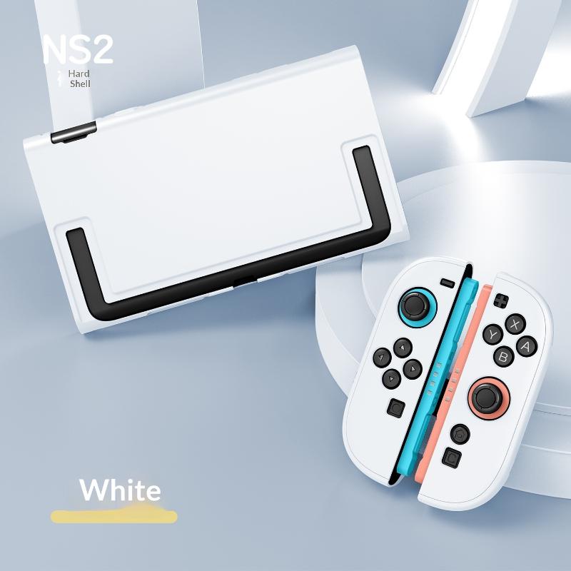 Per Nintendo Switch2 Custodia Protettiva Switch2 Tipo Diviso Guscio Protettivo Inseribile nella Docka Regalo Vetro Temperato Grip Caps Copertura Switch2