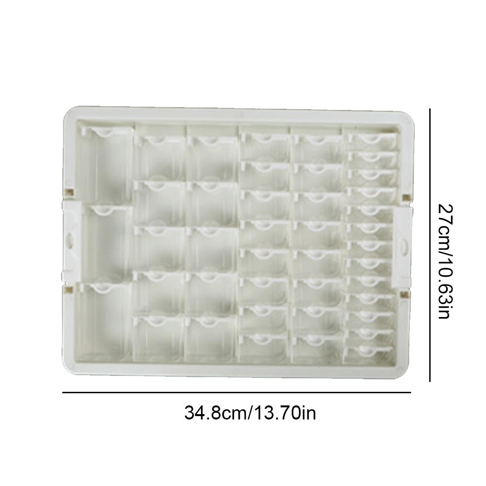 42/50/78 Grids Diamond Painting Bead Storage Container Diamond Art Bead Box Diamond Painting Embroidery Box for DIY Crafts