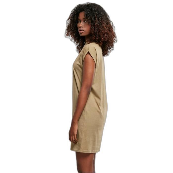 Robe Femme - Urban Classics - Turtle - Vert Kaki - XS - Respirant