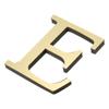 Adesivo de Parede Acrílico Espelhado 3D 10cm 26 Letras Inglesas Adesivos de Parede Decalques Autoadesivos Arte de Parede Murais Casa Festa Dourado Claro
