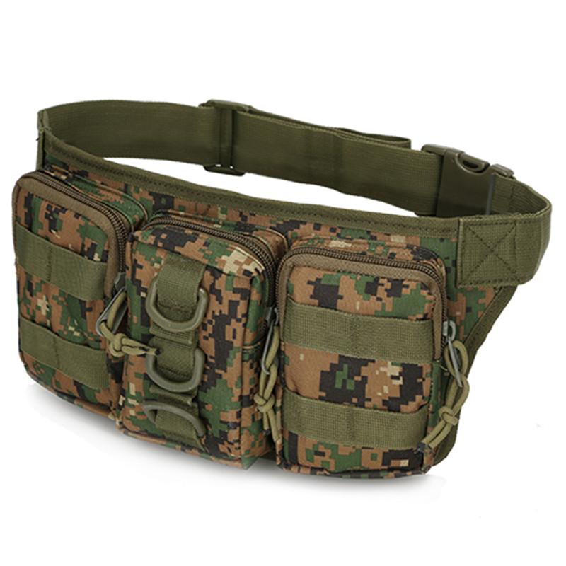 Utility Waterproof Oxford Fishing Waist Bag Tactical Hiking Outdoor Fanny Pack Camping Shoulder Bum Belt Sport Waist Bags