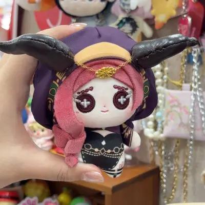 10Cm Mini Stuffed Toy Game Anime Identity V Priest Fiona Series Merch Removable Hat Plush Doll Toy Soft Dress Up Cotton Kid Gift