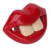 Funny Pacifier Lovely Red Lip Shape Safe Eco Friendly Silicone Mouth Support Infant Baby Pacifier