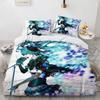 New 3D Future Singer Hatsune Miku Cartoon Bedding Quilt Cover Student Bedding Soft Microfiber Bedspread Lightweight Coverlet