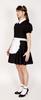 Clearstone Crossdressing MAN Cosplay Halloween Jumpy Maid MAN Unisex Black