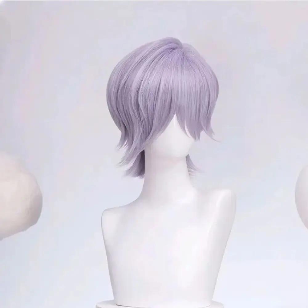 Kpop Demon Hunters Saja Boys Jinu Baby Abby Mystery Romance Cosplay Wig for Men Hair With Free Wig Cap Halloween Accessories