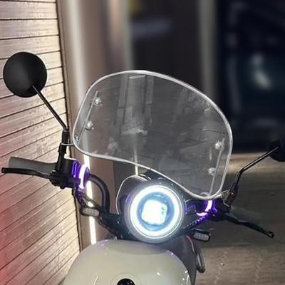 Motorrad Windschutzscheibe Motorrad Windschild Retro Ersetzt Reparaturteile Universal Frontwind
