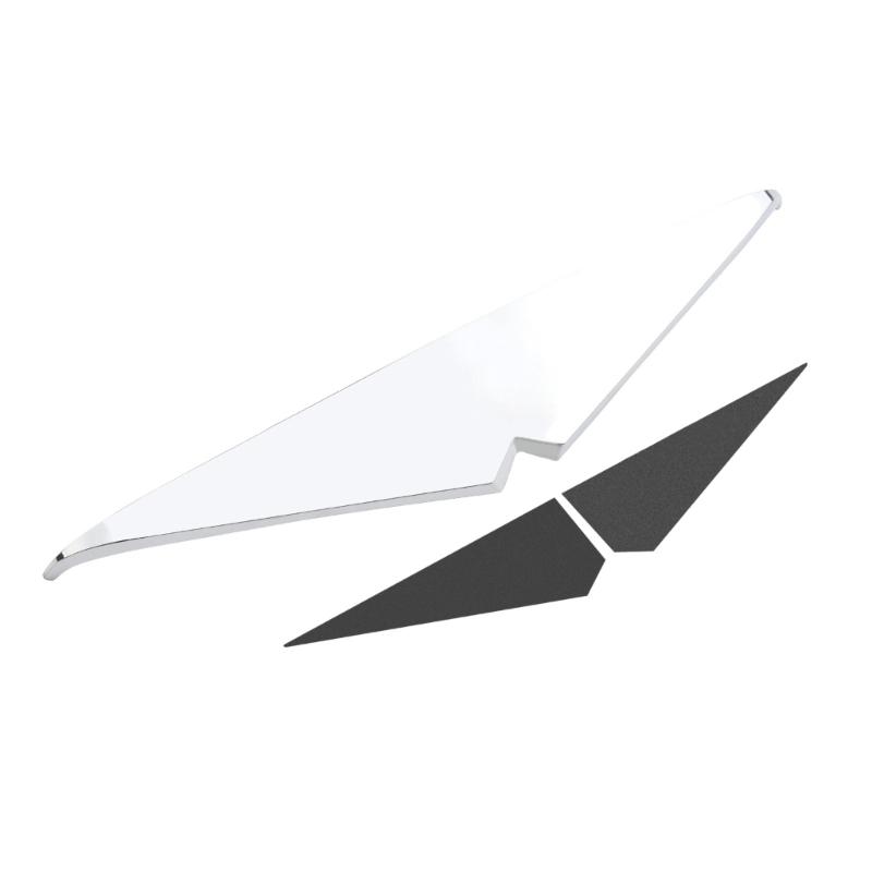 Motorcycle Front Headlight Trim Motorbike Accessories Upper Tip Cover Headlamp Eyelid Sticker for Road CVO Glides 15-20