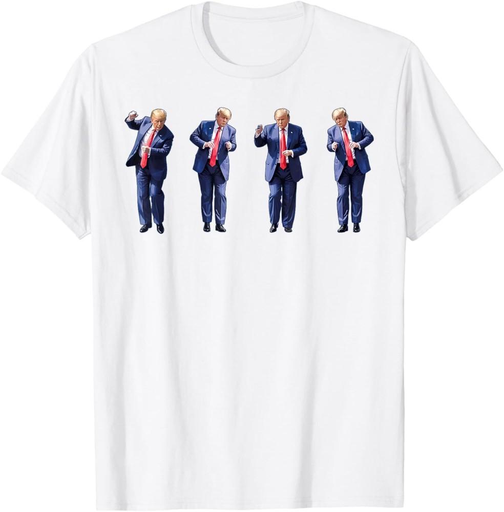 Funny Trump Dance Dancing Like A Felon Vote Trump 2024 MAGA T-Shirt Unisex T-Shirt XXXL