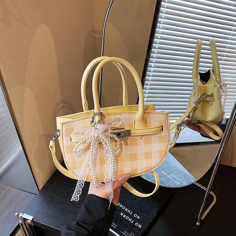 Summer popular bucket bag women's new fashion versatile underarm messenger bag one shoulder portable small bag