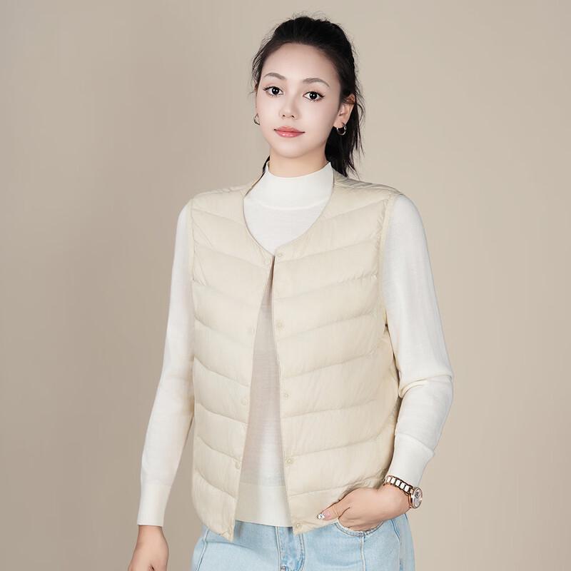 SNOWFLYING Women s Lightweight 90% Duck Down Vest 2XL