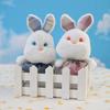Plush Bunny Keychain With Short Plush Material For Kids And Collectors