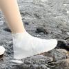 Rain Boots Covers Waterproof Non Slip High Tenacity Latex Shoe Covers Foldable Elastic Fit for Hiking Camping Outdoor Travel Safety