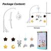 Calming Wind Chime Baby Crib Mobile - Music Rattle Pendant for Bedside or Hanging Decor