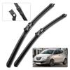 For Chrysler Lancia Ypsilon MK3 2011- 2012 2013 2014 2015 Wiper Front Wiper Blades Windshield Windscreen Window Brush 24"15"