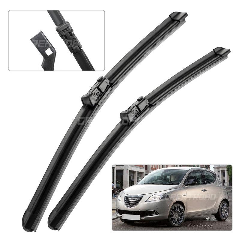 For Chrysler Lancia Ypsilon MK3 2011- 2012 2013 2014 2015 Wiper Front Wiper Blades Windshield Windscreen Window Brush 24"15"