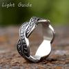 316L Stainless Steel Viking Ring For Men Nordic Celtic Runes Jewelry Fashion Biker Cool Gift