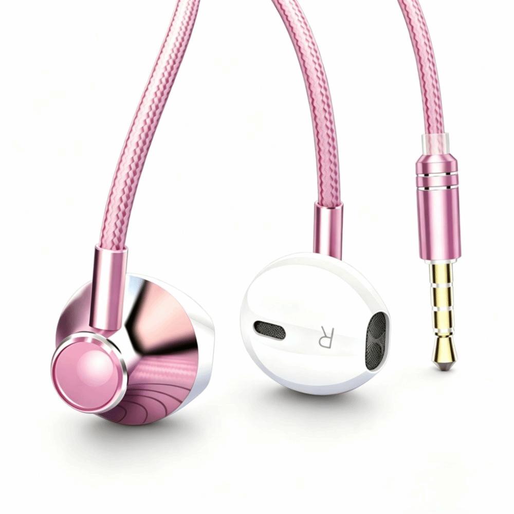 HIFI Stereo Wired Earphones Heavy Bass Wired Earbuds 3.5mm Gamer Headset  Gamer