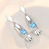 Lindon Copper Alloy Zircon Earrings Drop Earrings For Women Wedding Party Gifts