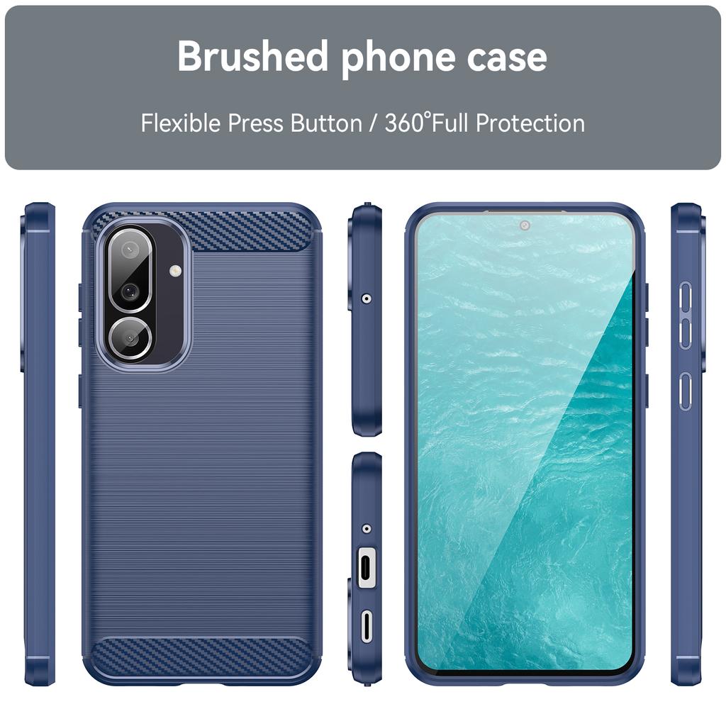 Samsung Galaxy M56 5G Case,Flexible TPU Fiber Protective Cover for Samsung Galaxy M56 5G