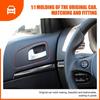 Soft Carbon Fiber Inner Handle Trim Sticker For Alfa Romeo 159 2009-2010