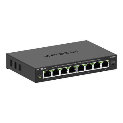 Przełącznik Gigabit z 8 portami zapewniający szybką i niezawodną łączność sieciową.
