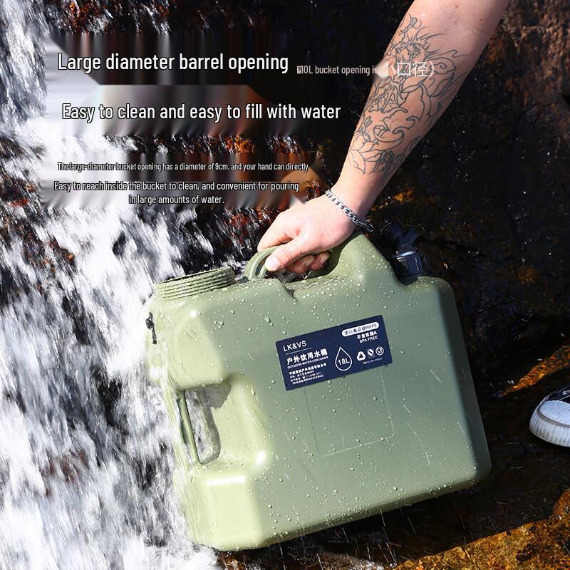 ZHANDOUHU Portable Outdoor Water Storage Bucket