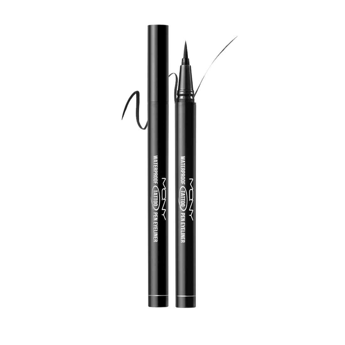 

[MQNY] MACQUEEN NEW YORK Waterproof Tattoo Pen Eyeliner 0.5g Korean Cosmetics 0.1mm Brush Tip Kid Eyeliner Waterproof Formula Long-lasting