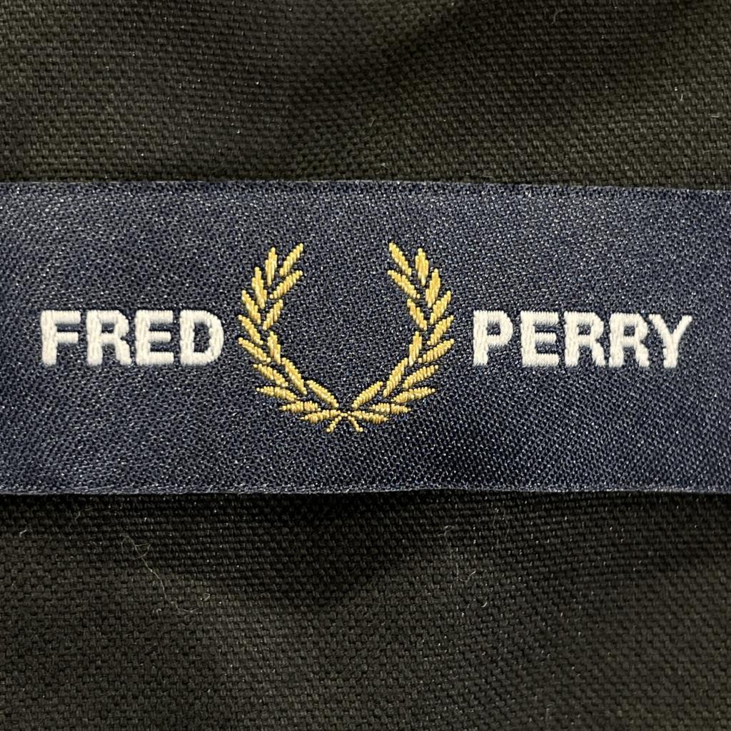 Fred Perry J8535 Black Cotton Caban Jacket Jacket L blackUsed