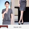 Premium Women's Summer Short-Sleeve Suit Set - Elegant Skirt Suit for Professional and Stylish Workwear