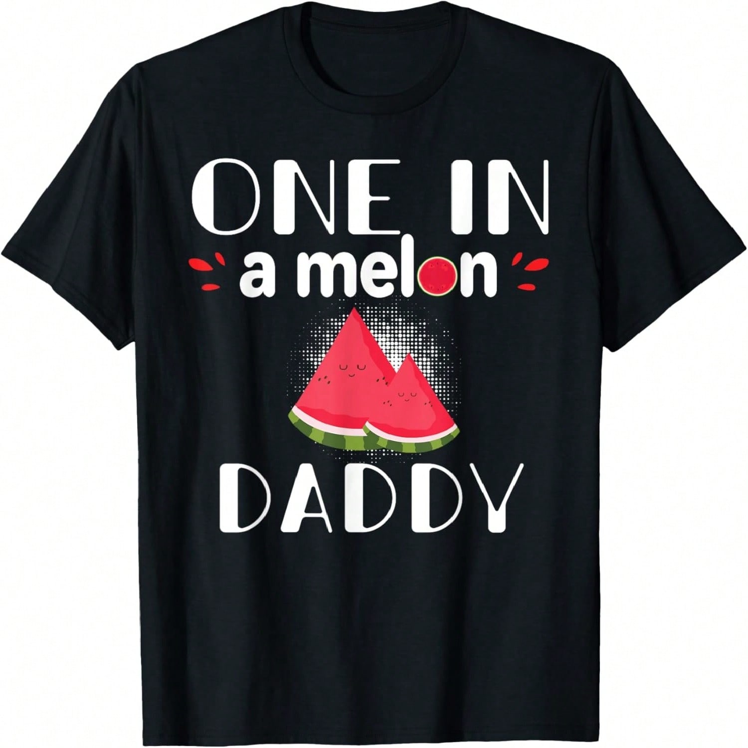 One In A Melon Cousin Watermelon T-Shirt S разноцветный